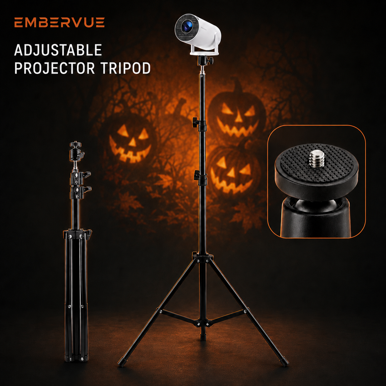 EmberVue Halloween room transformation